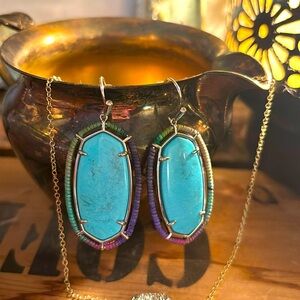 Turquoise Kendra Scott Earrings
